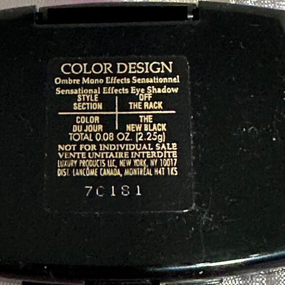 NEW Lancôme Color Design Sensational Effects 4 Eyeshadow Shades Palette - Picture 2 of 6